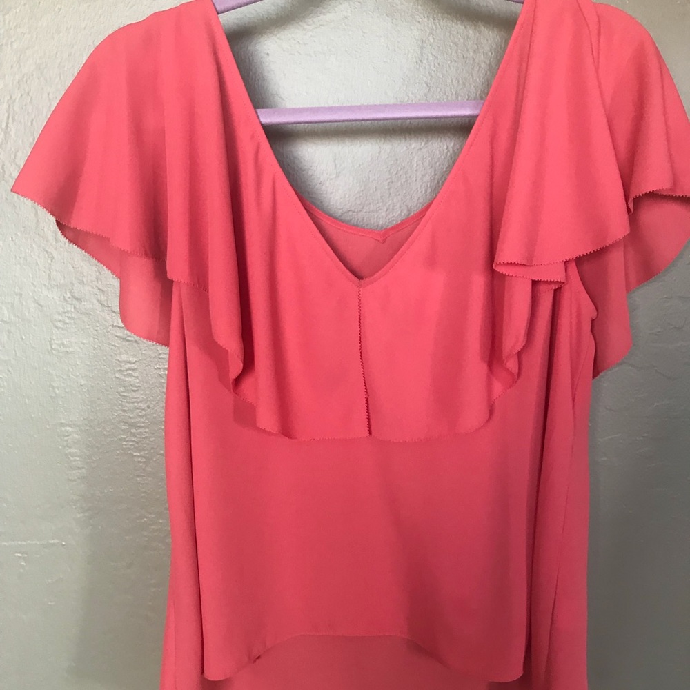 Chelsea28 S/S Blouse in Coral size Medium